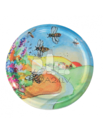 Metāla vāciņs TO-82, Ainava...