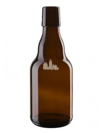 330ml glass bottle, amber...